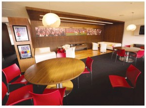 Suites at Red Bull Arena are all-inclusive, making them hassle-free for corporate partners. - (PHOTO BY AARON HOUSTON)